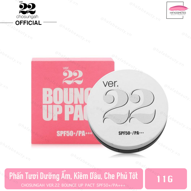 Phấn tươi Chosungah Bounce Up Pact Ver 22 SPF 50/PA++ 11g