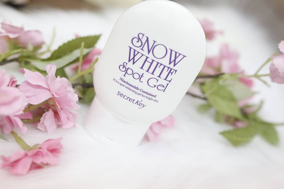 Gel trị thâm da và dưỡng trắng cơ thể Secret Key Snow White Spot Gel 65g