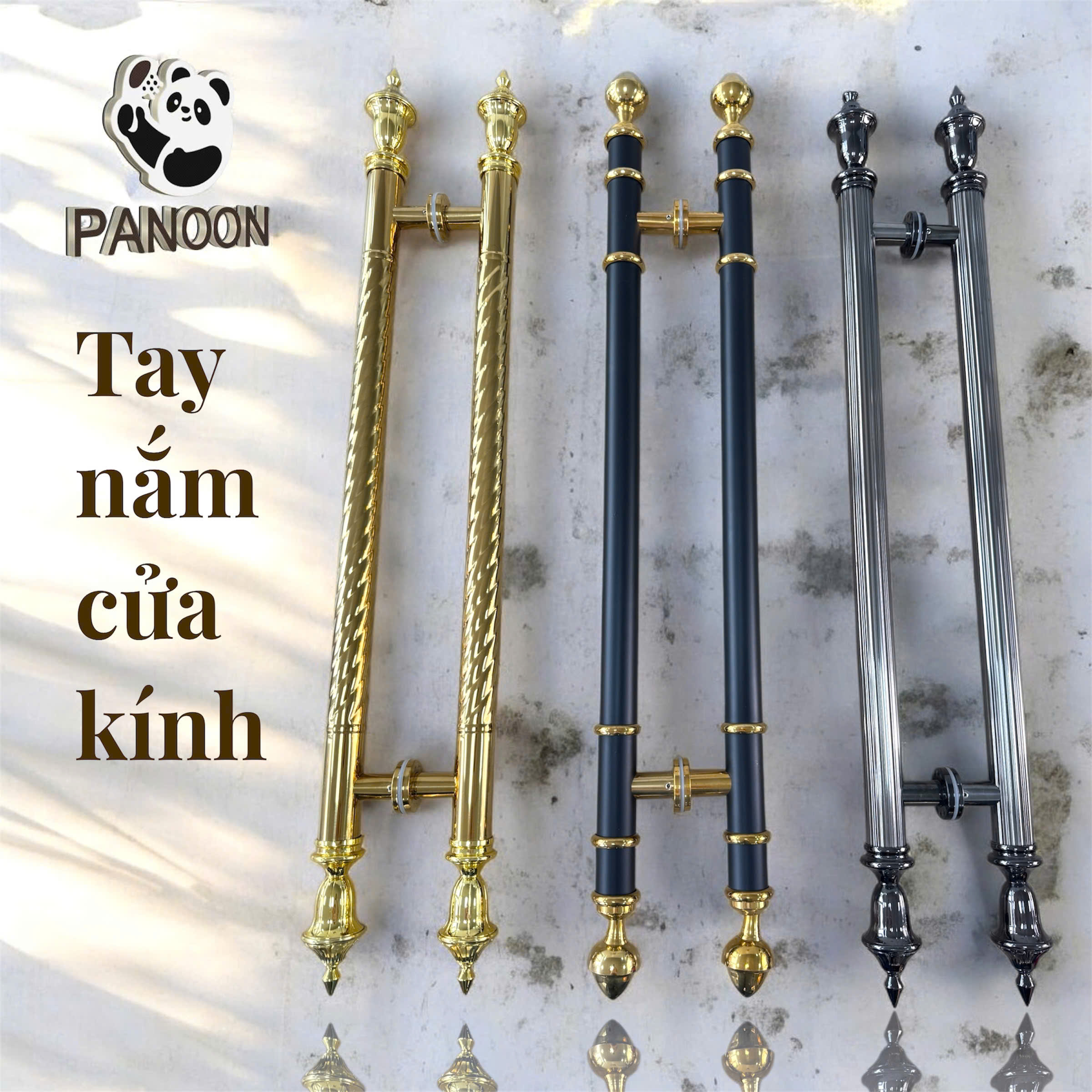 Tay Nắm Cửa Kính