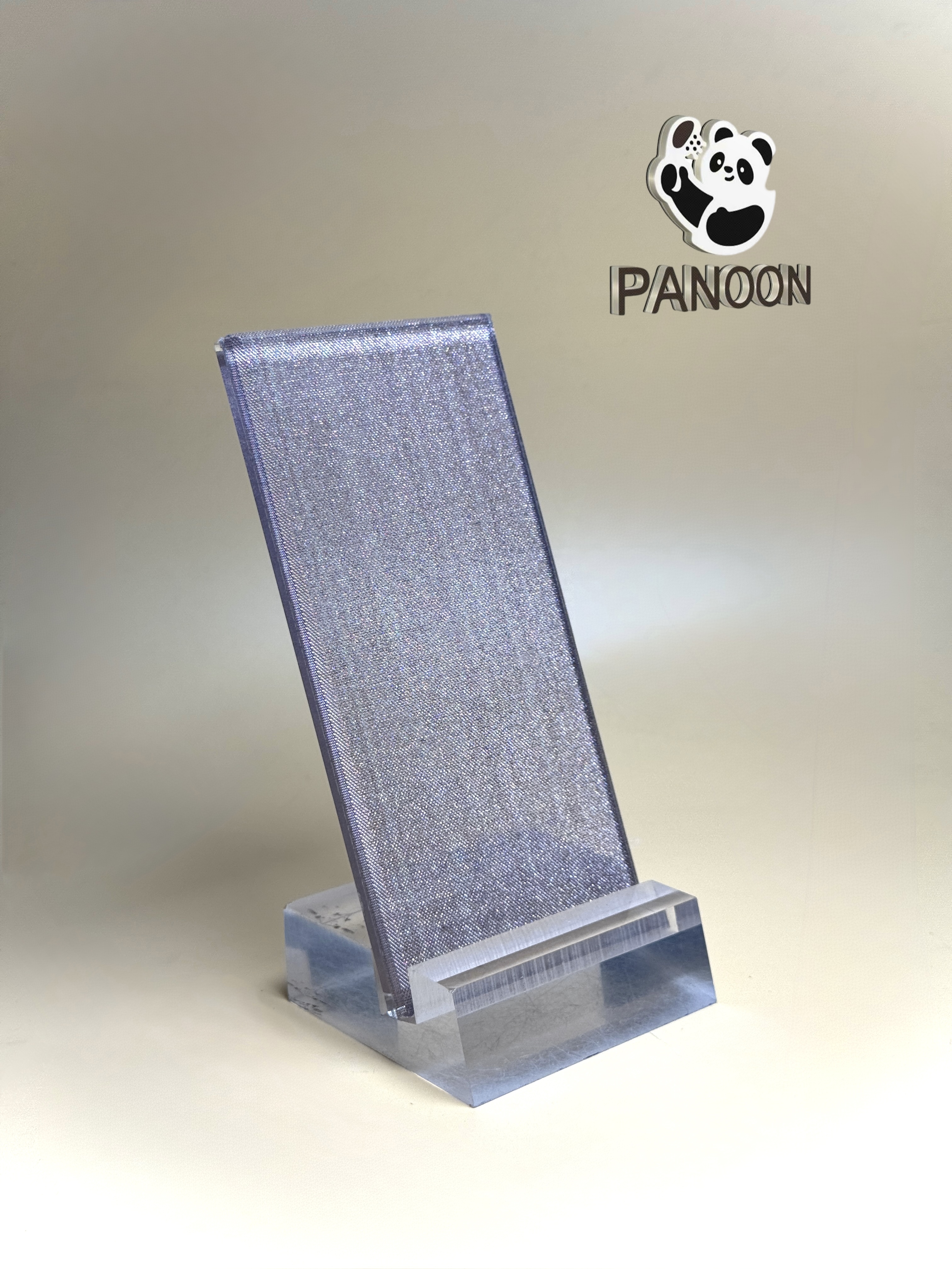 Kính Ghép Họa Tiết Nhỏ Tone Tím Pastel