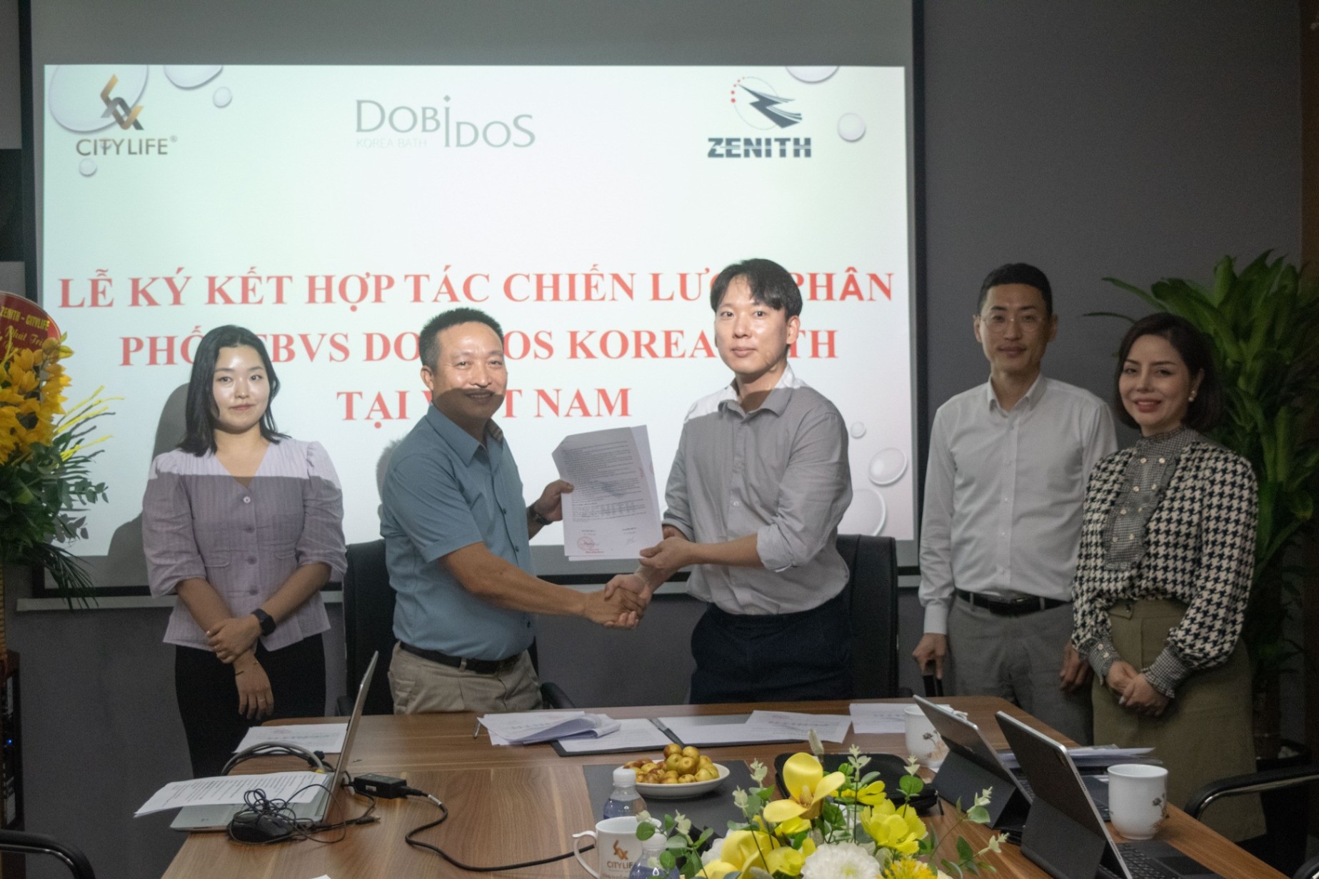 Công ty CP Citylife đã trở thành Đại lý phân phối dự án chính thức sản phẩm thiết bị vệ sinh Dobidos Korea Bath (Daelim Dobidos) tại Việt Nam.