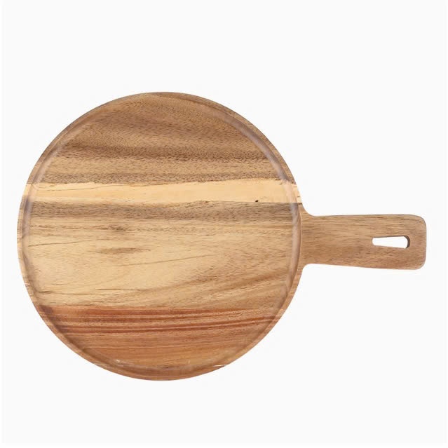 Thớt gỗ décor tròn PG26