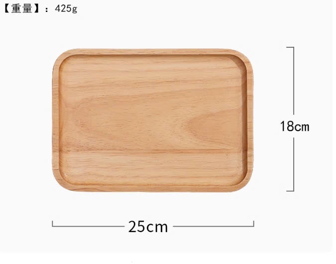 Khay gỗ décor hình chữ nhật PG33C