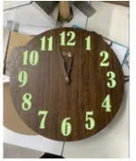 Đồng hồ tròn treo tưởng số dạ quang GP381.06