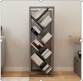 Kệ sách đa năng full đen GM211.22