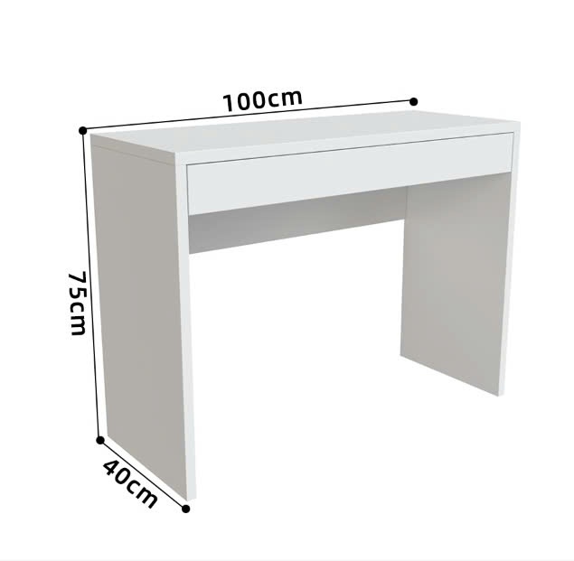 Bàn trang điểm full trắng GP406.01