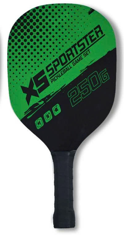 Vợt gỗ màu xanh lá bộ 2 chiếc PK11.4