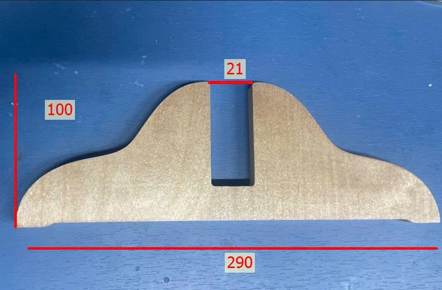 Chân bình phong gỗ nhựa PG48