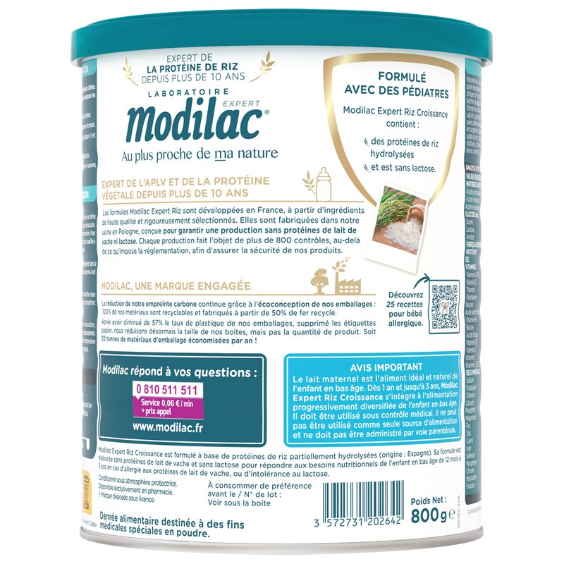 Modilac Expert Riz 3 - 800G