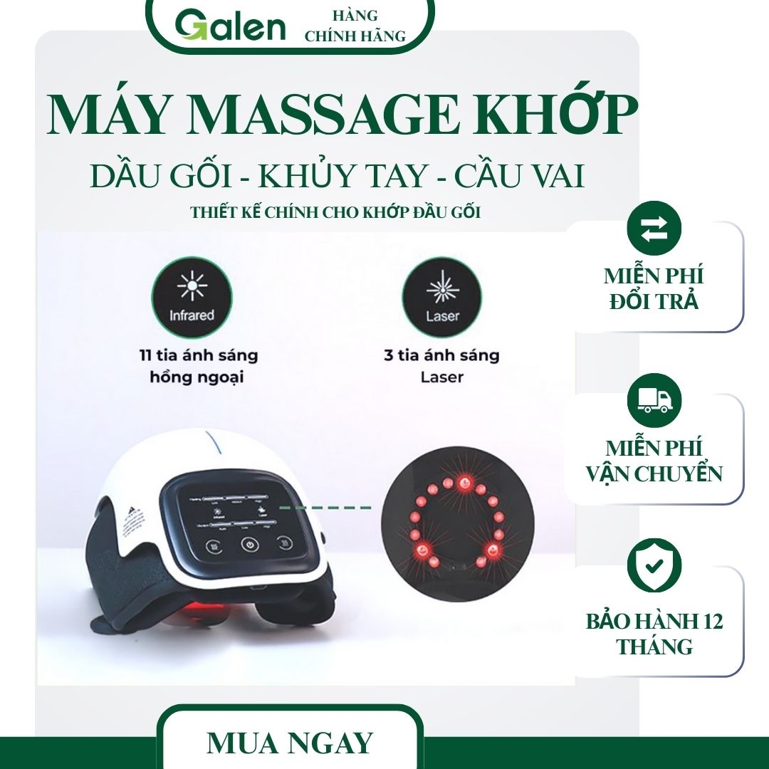 Máy massage đầu gối đa năng Galen G011