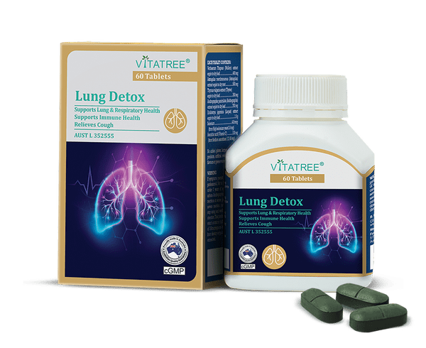 Vitatree Australia thông báo cải tiến sản phẩm Vitatree Lung Detox 