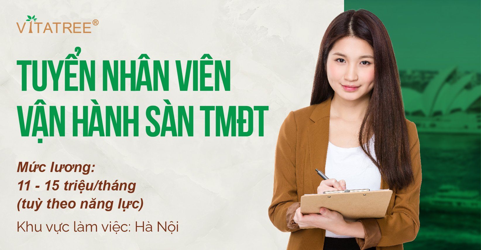 Tuyển dụng Nhân Viên Vận Hành Sàn Thương Mại Điện Tử 