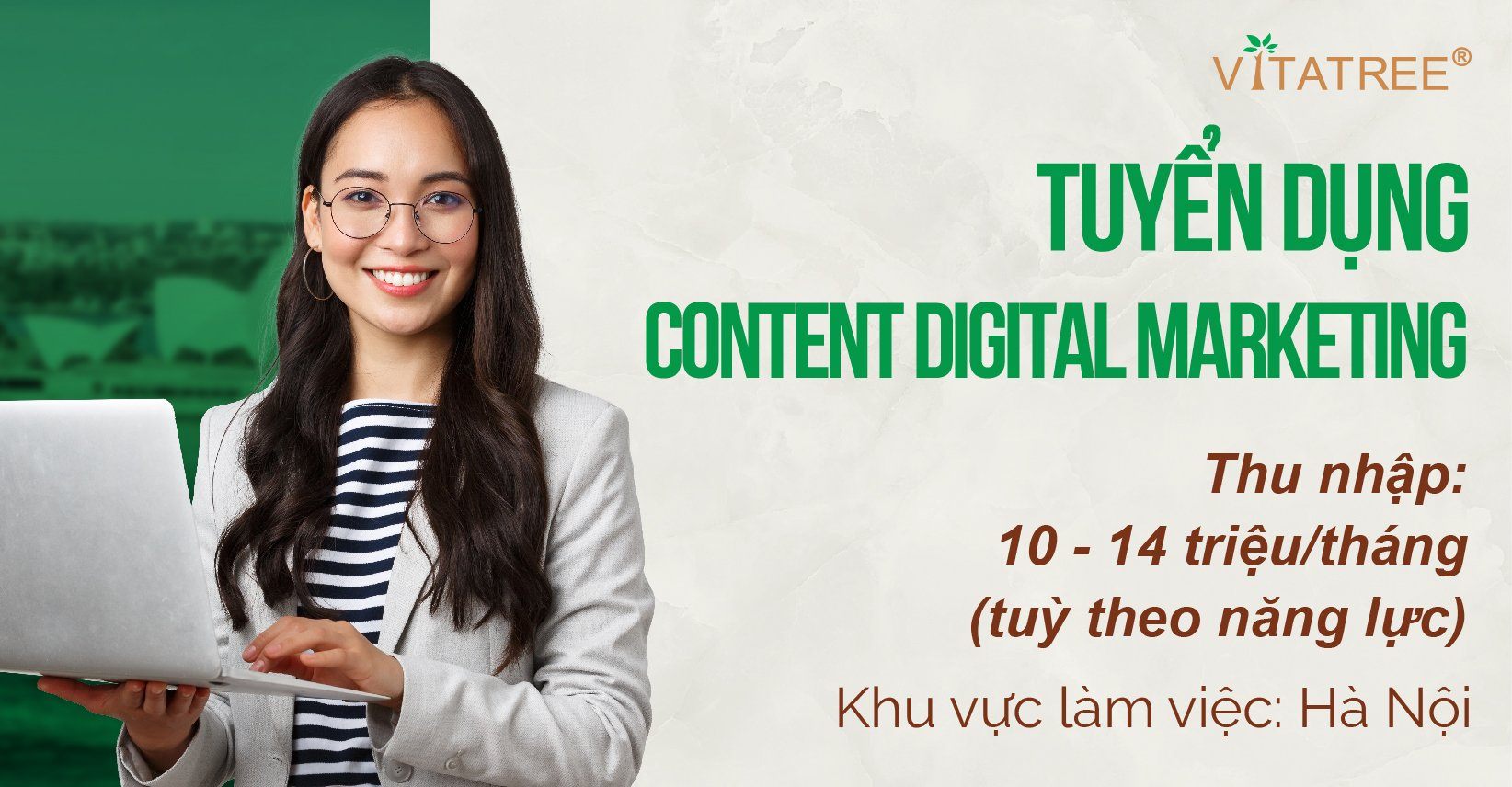 Tuyển Dụng Nhân Viên Content Digital Marketing 