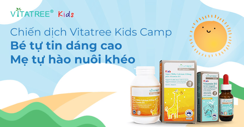 Bản tin: Chiến dịch Vitatree Kids Camp “Bé tự tin dáng cao - Mẹ tự hào nuôi khéo” 