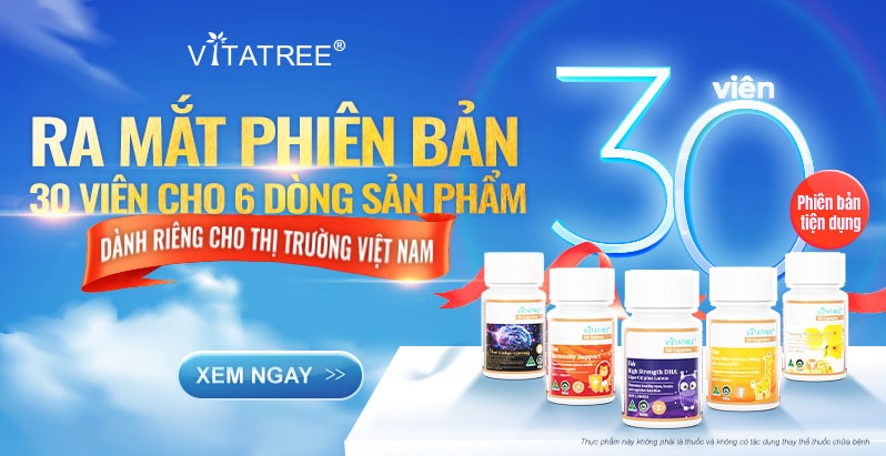 Thông báo ra mắt 6 sản phẩm dạng lọ 30 viên riêng cho thị trường Việt Nam 