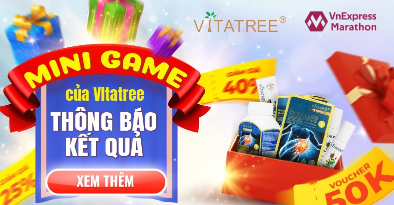 Thông báo - Kết quả 2 Minigame của Vitatree trong sự kiện VnExpress Marathon 2024 