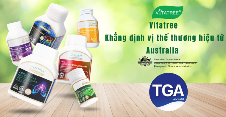 Vitatree khẳng định vị thế thương hiệu thực phẩm chăm sóc sức khỏe dẫn đầu từ Australia 