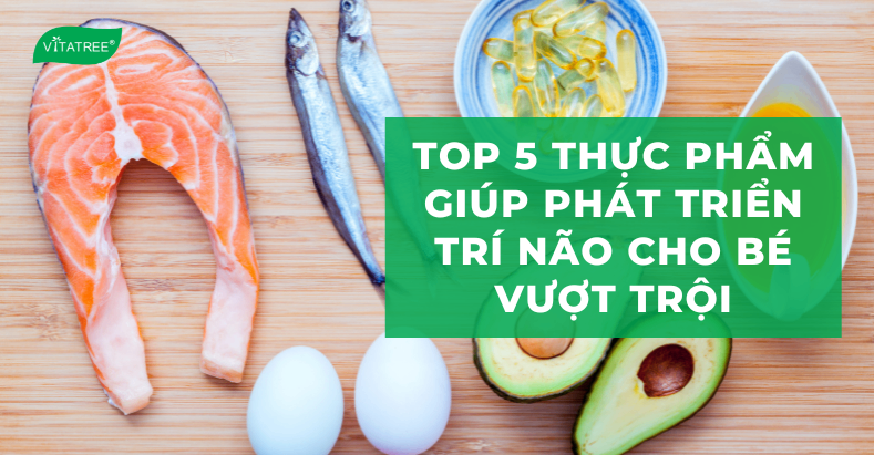Top 5 thực phẩm giúp phát triển trí não cho bé vượt trội - ba mẹ nên biết 