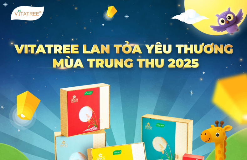 Vitatree lan tỏa yêu thương mùa Trung Thu 2025 