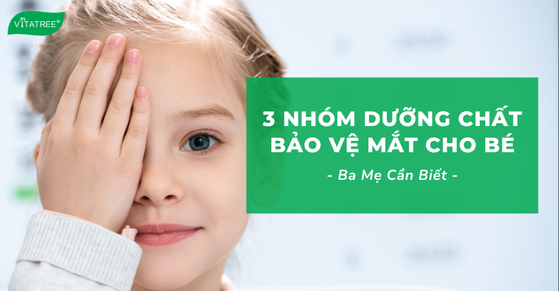 3 Nhóm Dưỡng Chất Bảo Vệ Mắt Cho Bé Ba Mẹ Cần Biết 