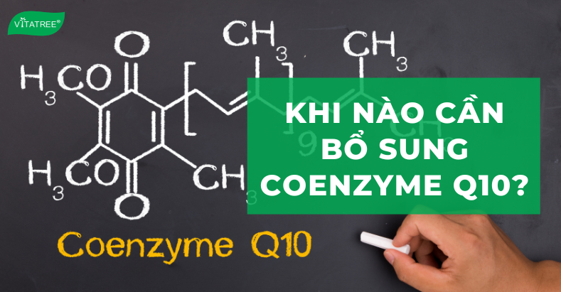 Khi nào cần bổ sung Coenzyme Q10? Dấu hiệu cơ thể thiếu hụt CoQ10 cần lưu ý 