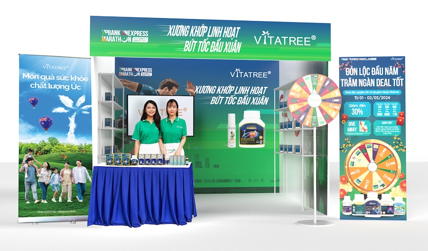 Vitatree tham gia tài trợ giải chạy VNExpress Marathon