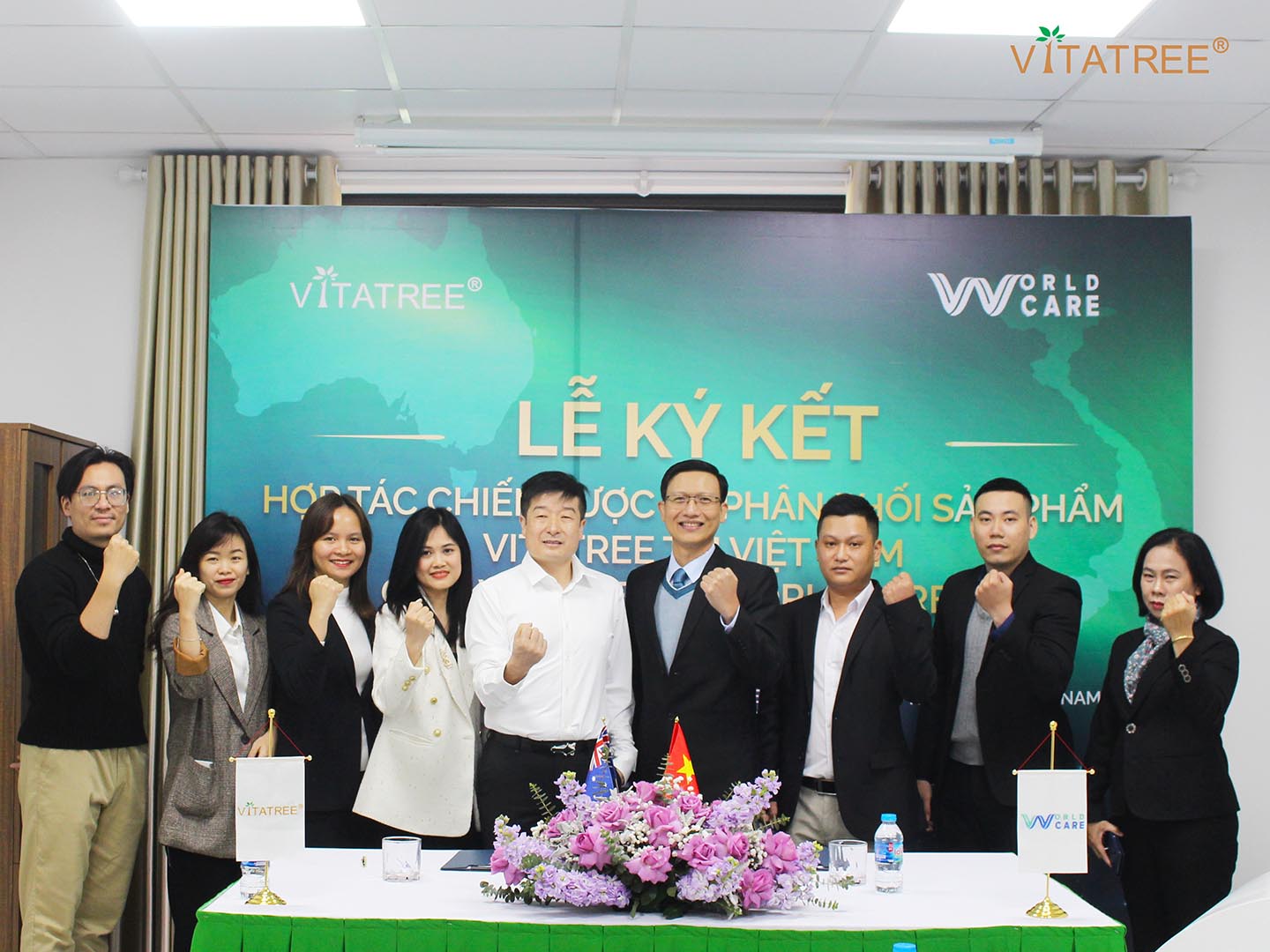 Lễ ký kết hợp tác chiến lược của Vitatree – WorldCareVN