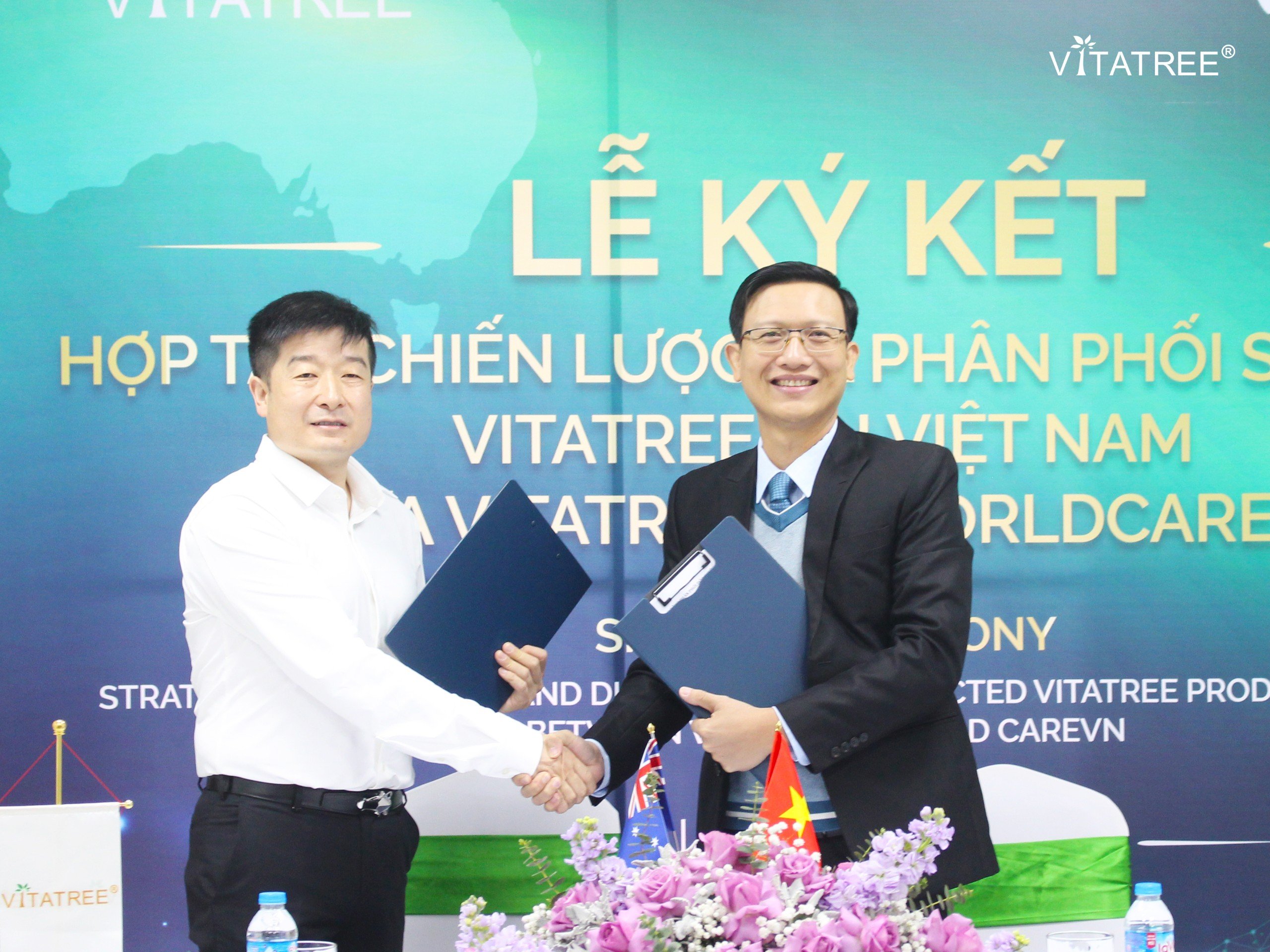 Lễ ký kết hợp tác chiến lược của Vitatree – WorldCareVN