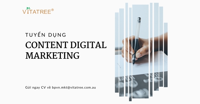 Tuyển dụng content digital Marketing