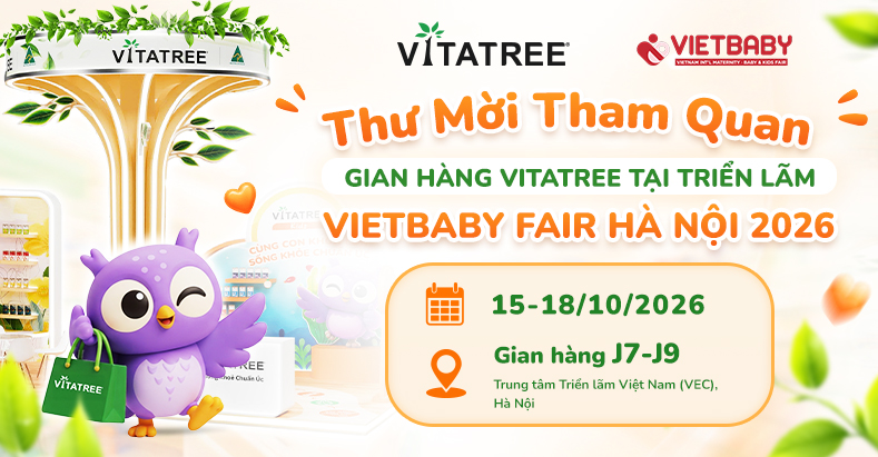 THƯ MỜI MẸ VÀ BÉ THAM DỰ TRIỂN LÃM VIETBABY FAIR HANOI 2026!