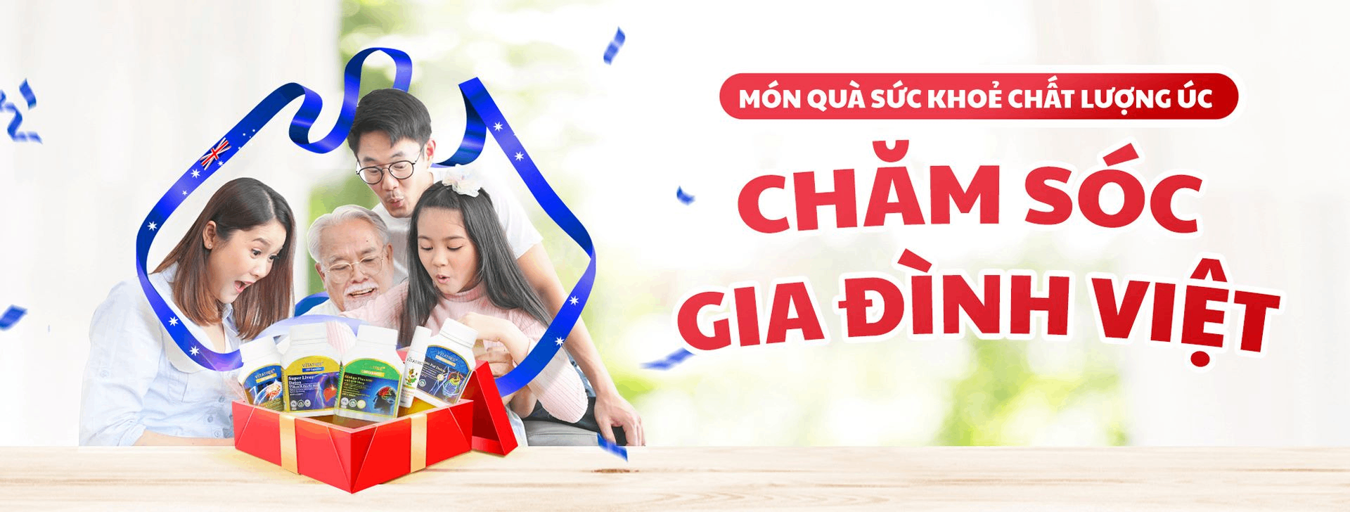 Món quà sức khoẻ từ Úc chăm sóc gia đình Việt