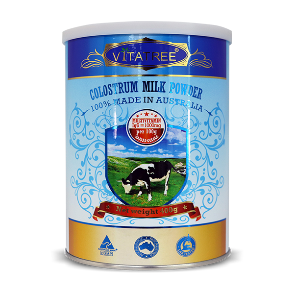 Bột sữa bò non Úc Vitatree Premium Colostrum Powder 450g