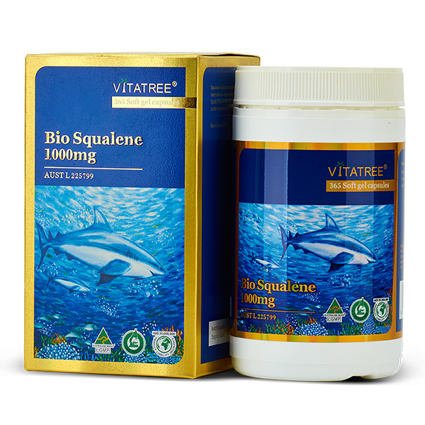 Dầu gan cá mập Vitatree Bio Squalene