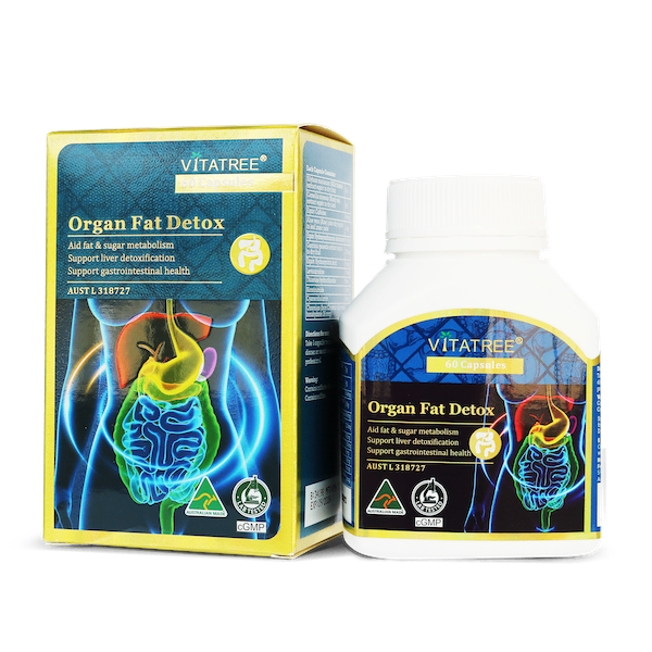 Thải độc mỡ nội tạng Vitatree Organ Fat Detox