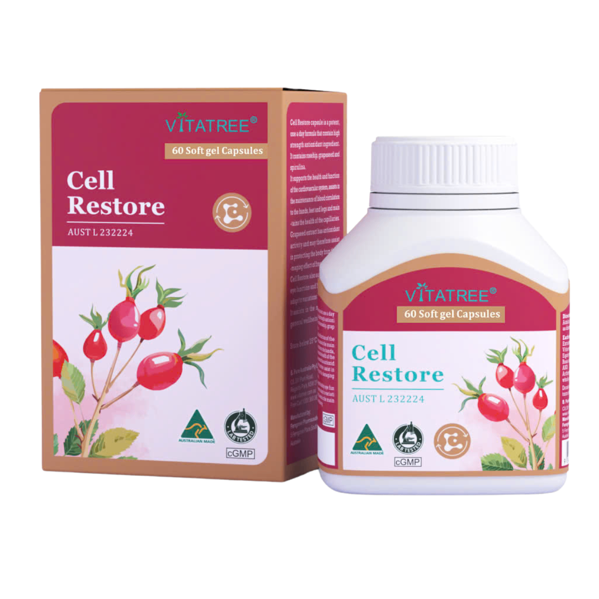 Thực phẩm bảo vệ sức khỏe Vitatree Cell Restore