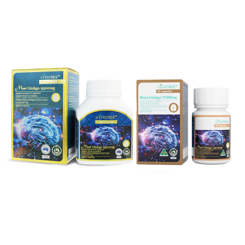 Thực phẩm bảo vệ sức khoẻ Vitatree Maxi Ginkgo 9500mg