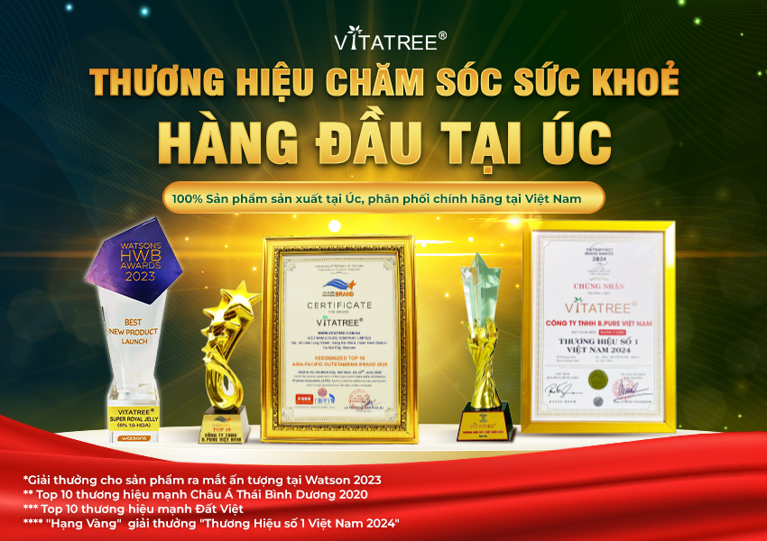 Vitatree - Thương hiệu sức khoẻ từ Úc