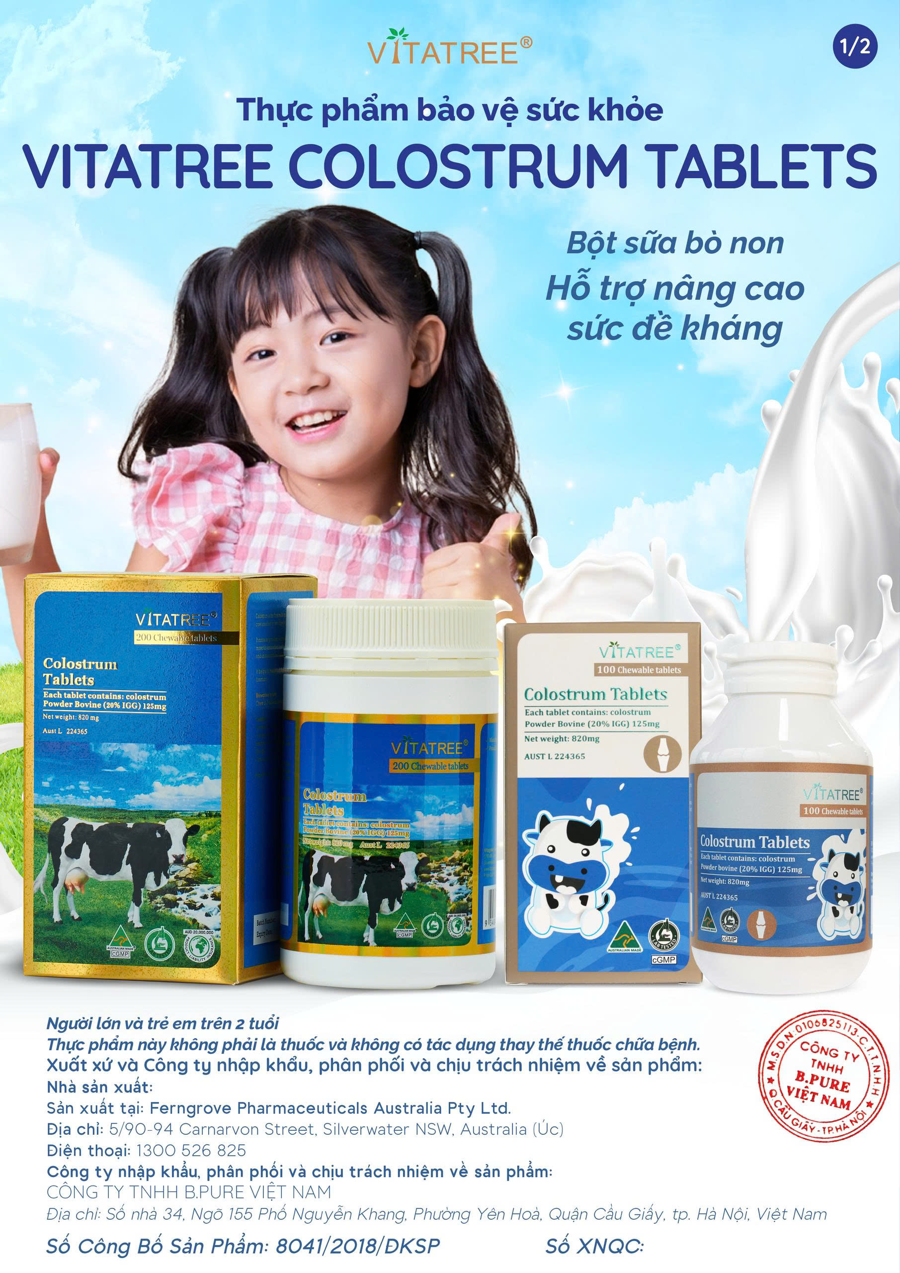 Vitatree colostrum