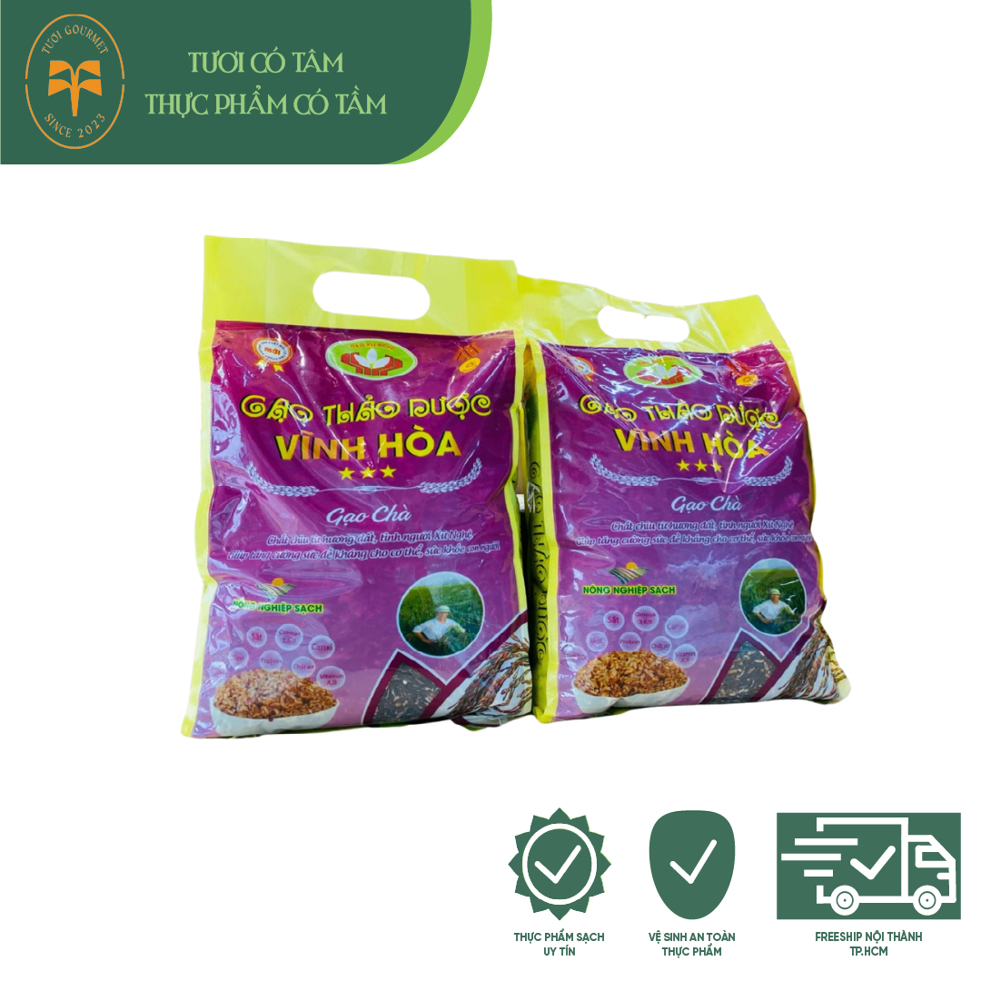 Gạo tím thảo dược - 1Kg