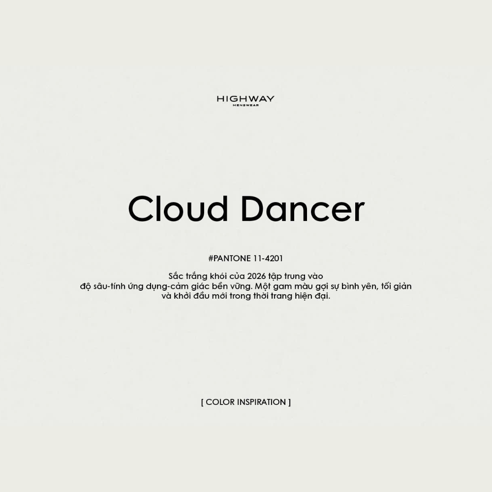 TREND REPORT | CLOUD DANCER (11-4201)