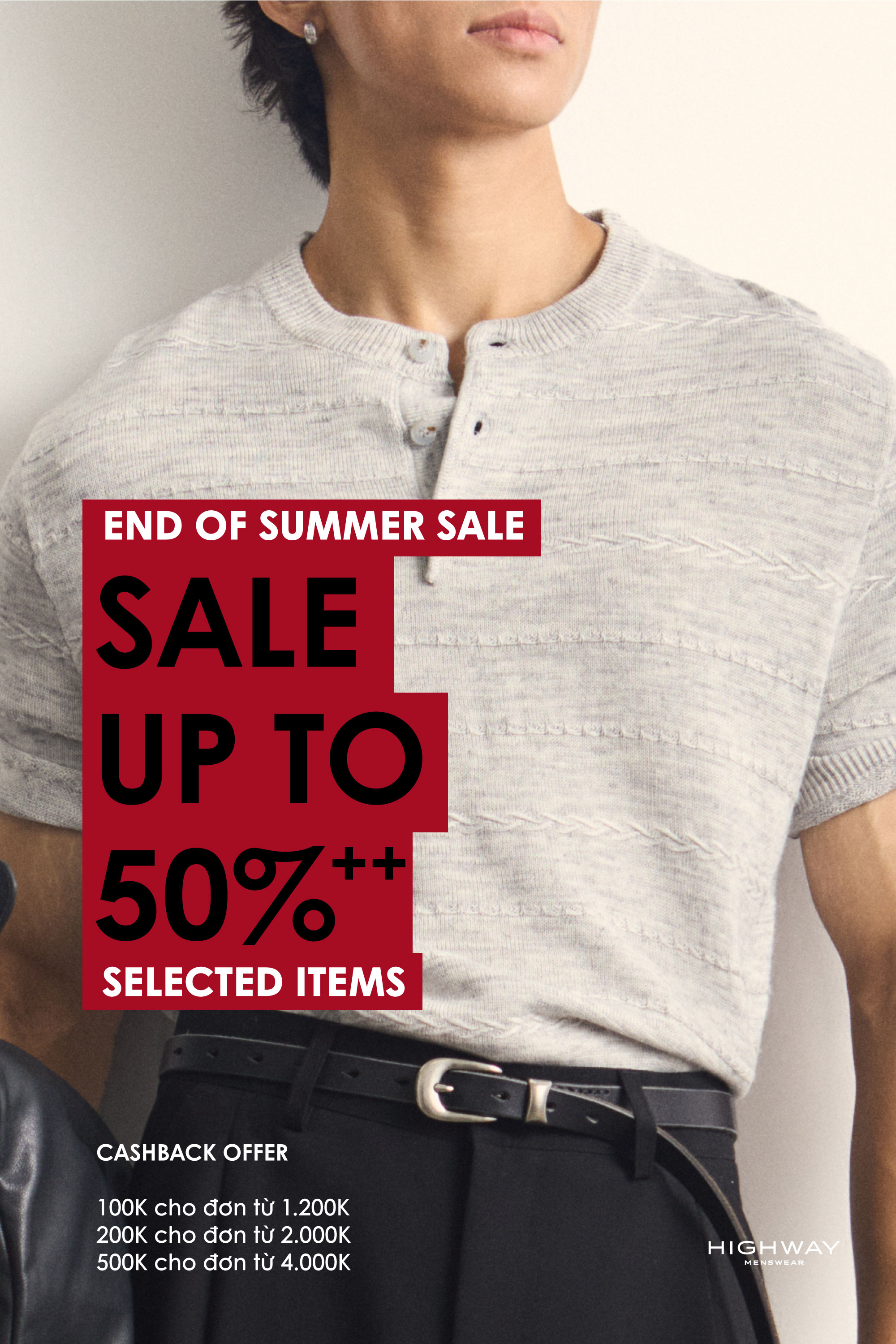 Popup sale cuối hè