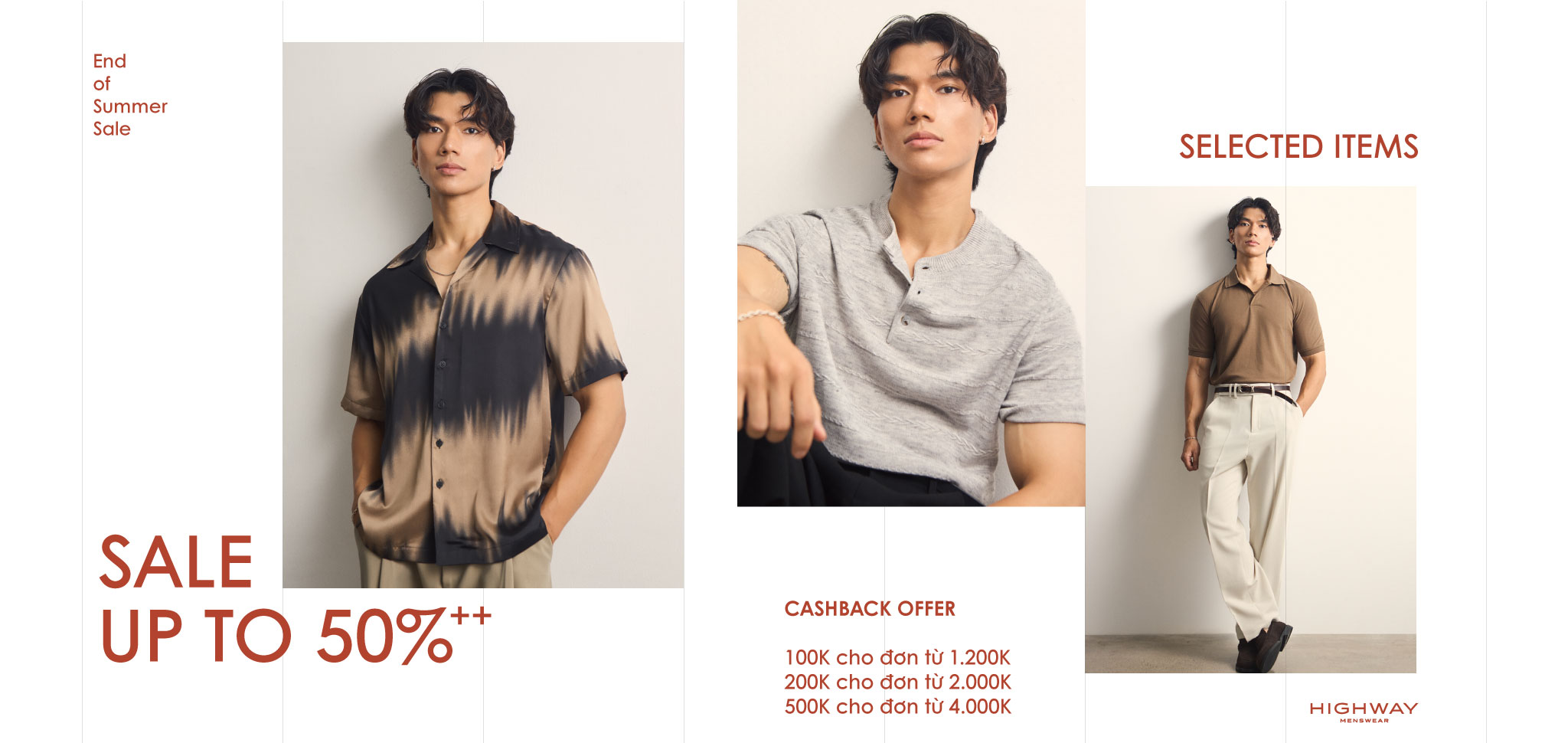 banner sale cuối hè