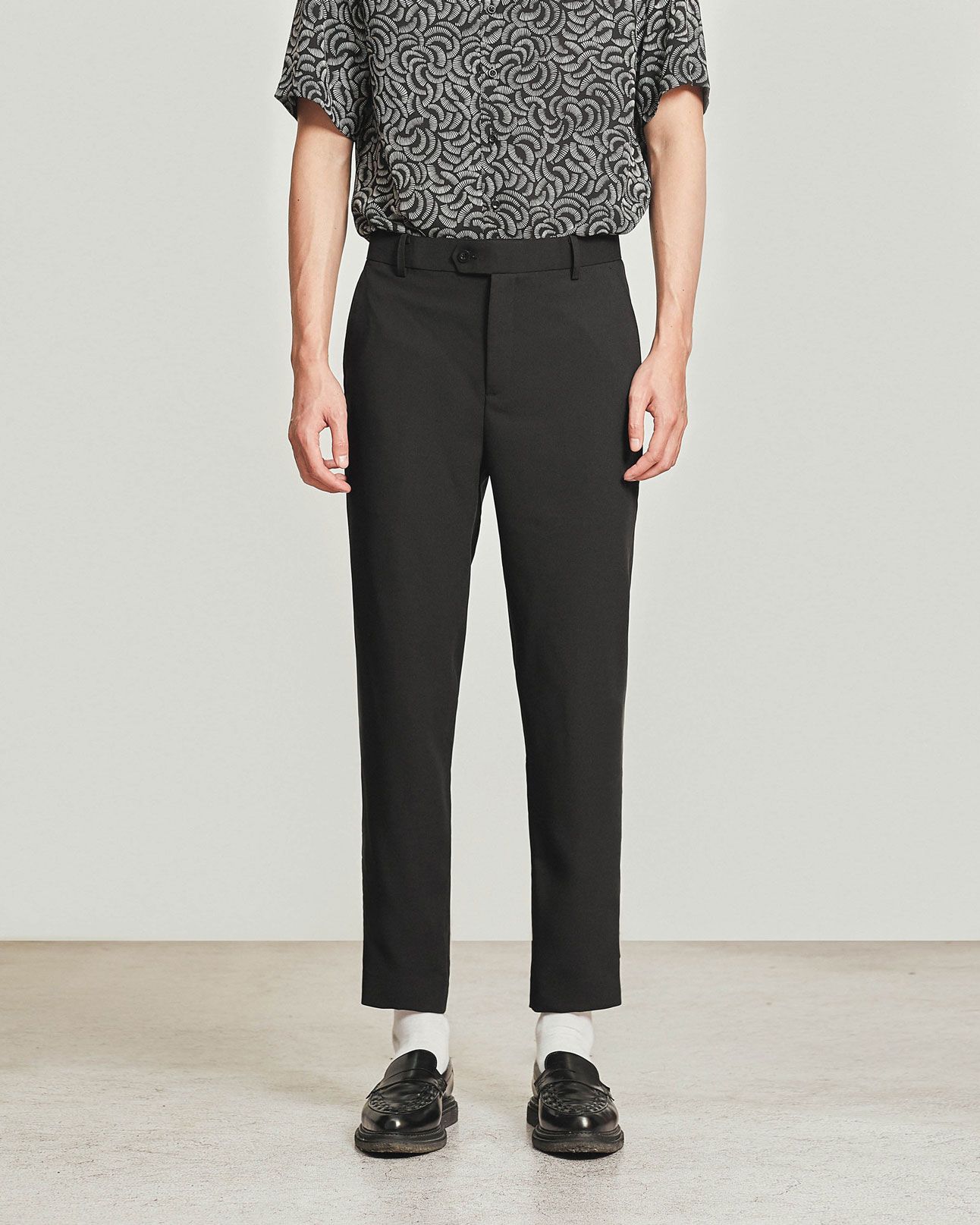 Quần Vải - Luca - Slim Fit - Đen