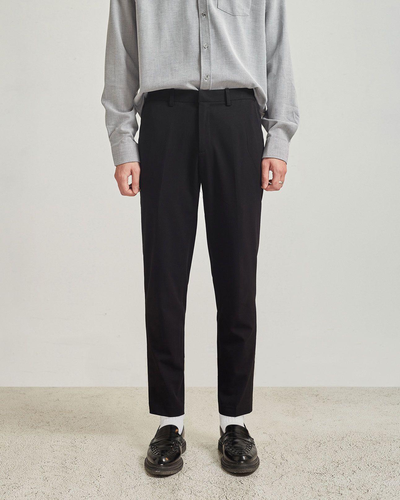 Quần Vải - Cody - Regular Fit - Đen