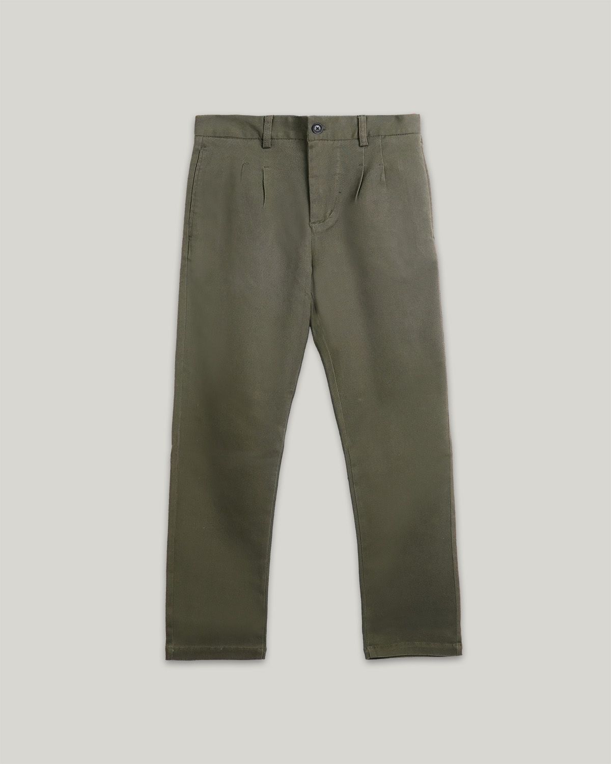 Quần Kaki - Ethan - Relaxed Fit - Rêu