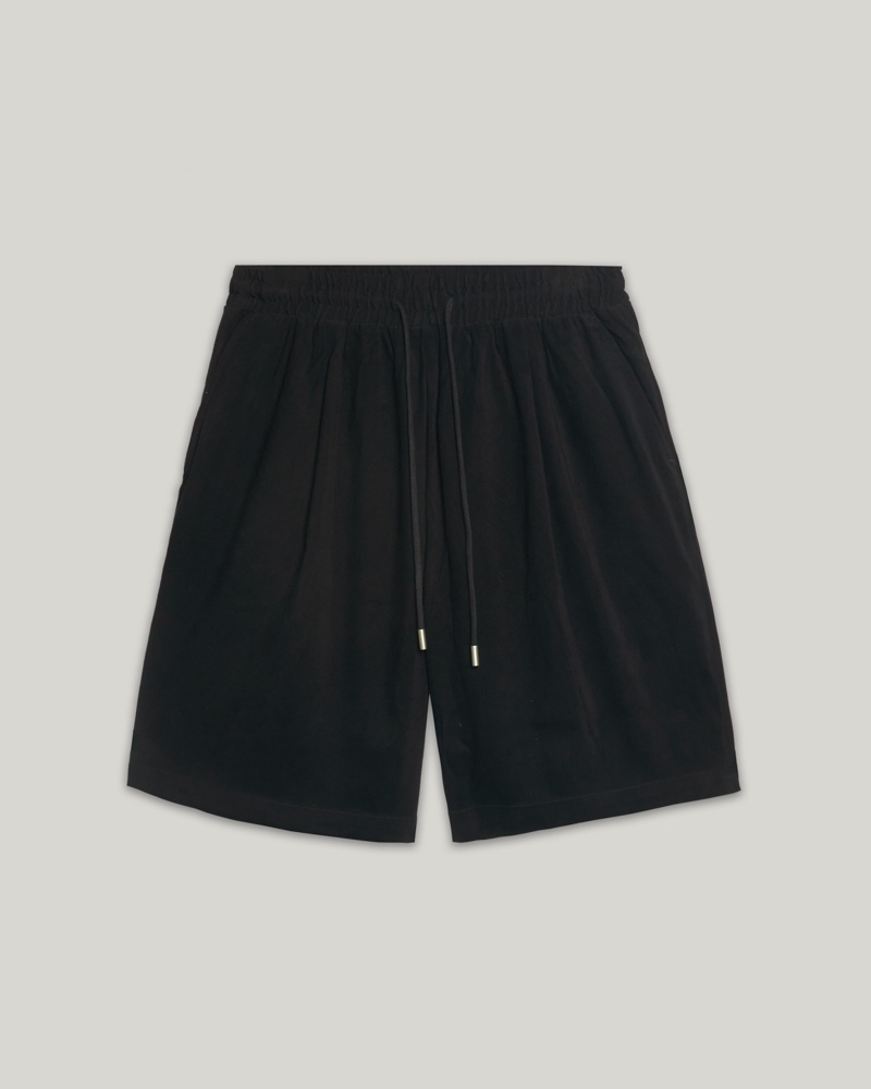 Quần Shorts - Ferro - Relaxed Fit - Đen