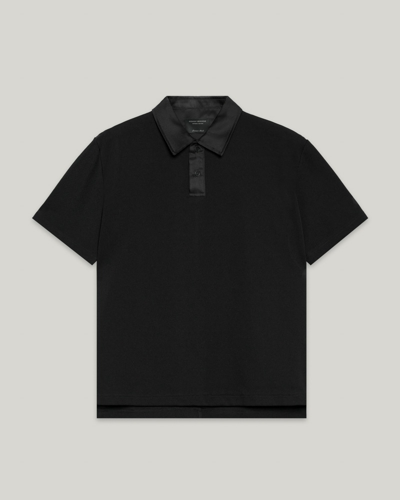 Áo Polo Premium - Ralph - Relaxed Fit - Đen