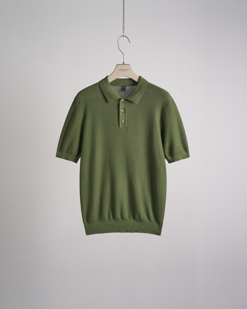 Áo Polo Premium - Gustin - Relaxed Fit - Xanh Lá