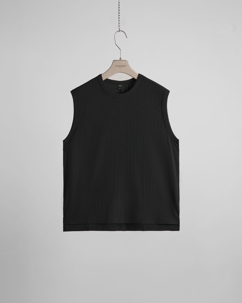 Áo Tanktop - Abel - Relaxed Fit - Đen