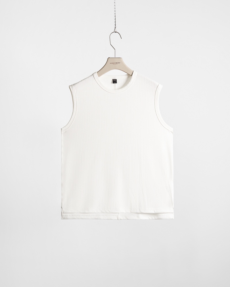 Áo Tanktop - Abel - Relaxed Fit - Trắng